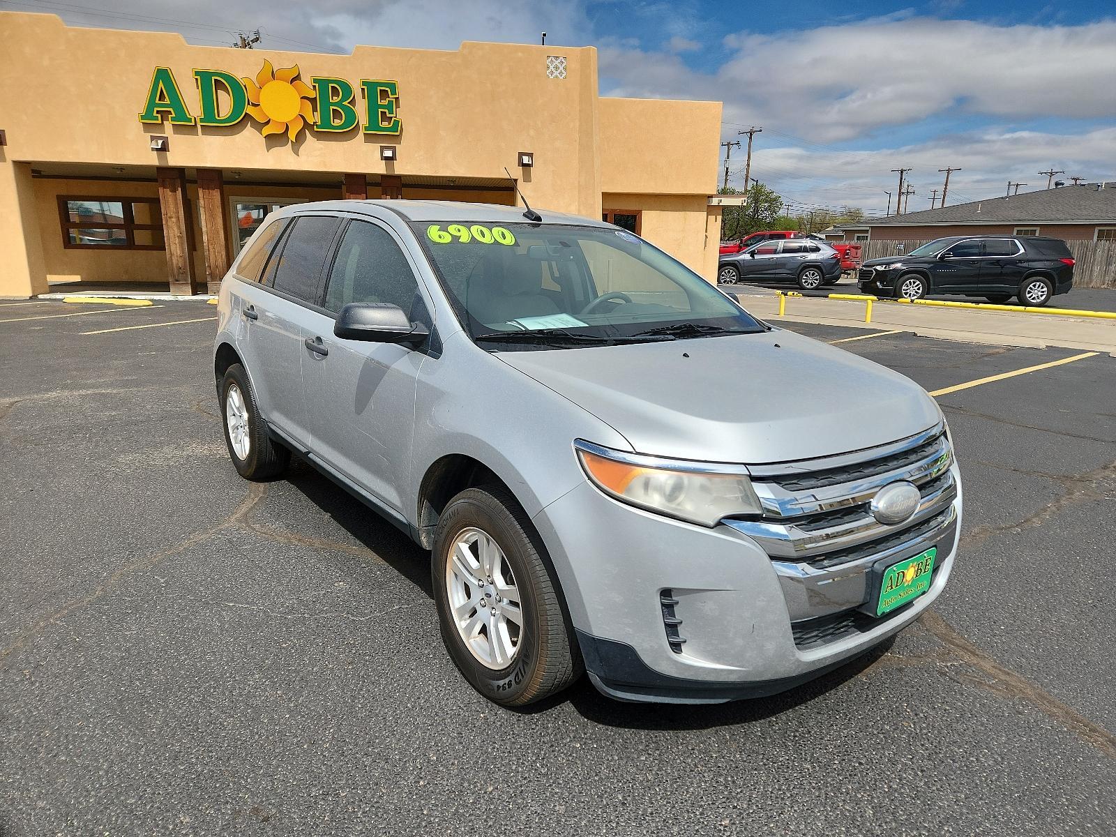 2012 Ingot Silver Metallic /Charcoal Black Cloth Interior Ford Edge SE (2FMDK3GC8CB) with an 3.5L TI-VCT V6 ENGINE engine, located at 4711 Ave Q, Lubbock, TX, 79412, (806) 687-2362, 33.551304, -101.855293 - Photo #6