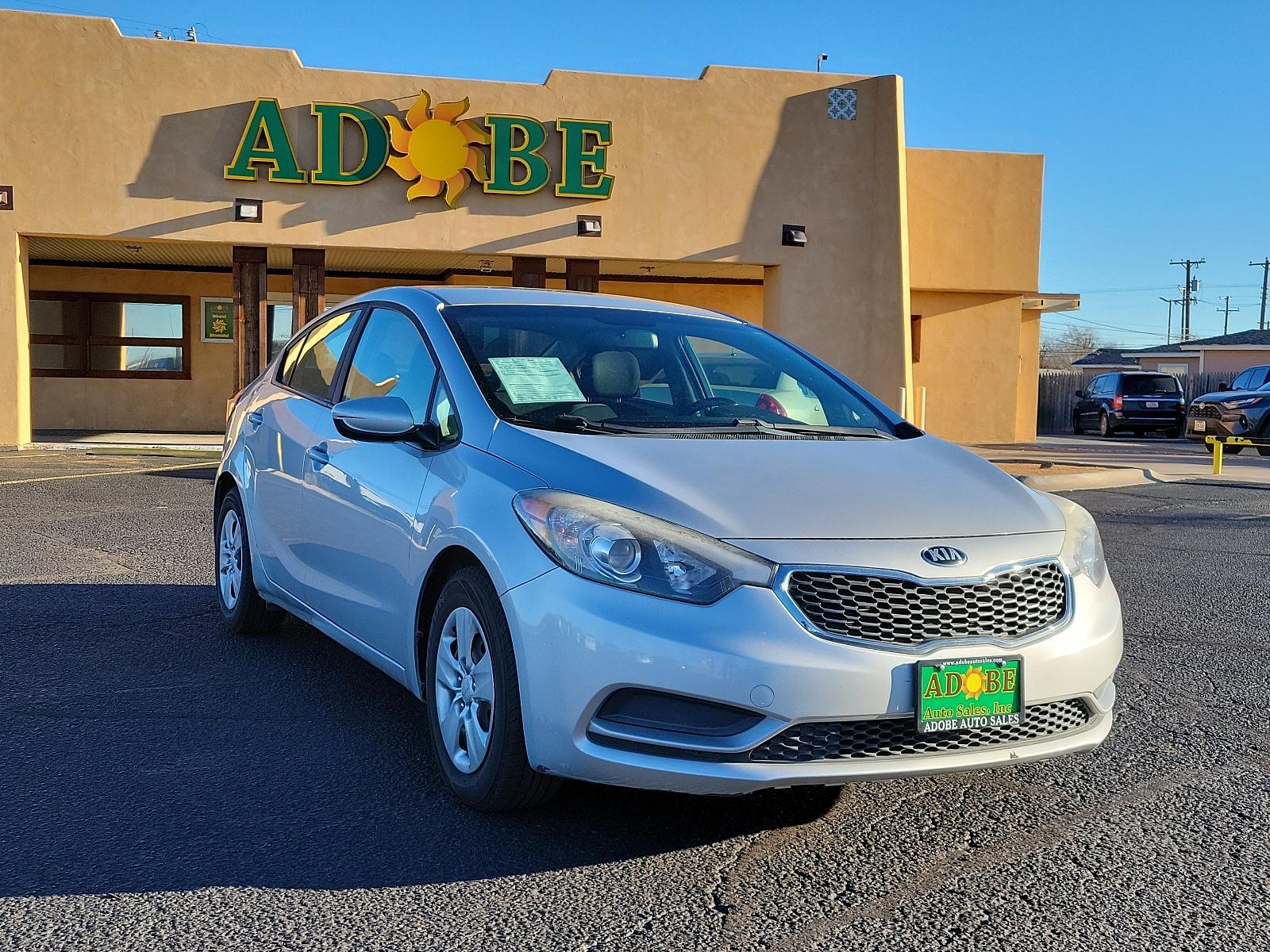 2016 Silky Silver /Black, cloth Kia Forte LX (KNAFK4A66G5) with an Engine: 1.8L I4 DOHC D-CVVT MPI engine, located at 4711 Ave Q, Lubbock, TX, 79412, (806) 687-2362, 33.551304, -101.855293 - Photo #6