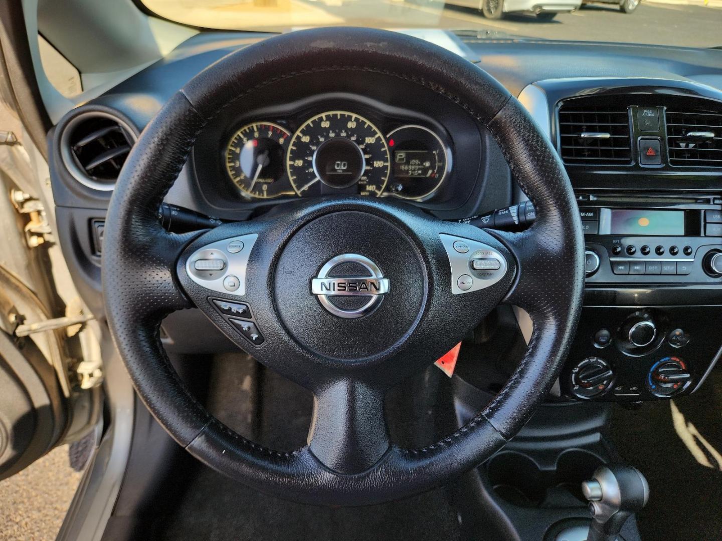 2015 Magnetic Gray Metallic /Charcoal Nissan Versa Note SR (3N1CE2CP0FL) with an Engine: 1.6L DOHC 16-Valve 4-Cylinder engine, located at 4711 Ave Q, Lubbock, TX, 79412, (806) 687-2362, 33.551304, -101.855293 - Photo#15