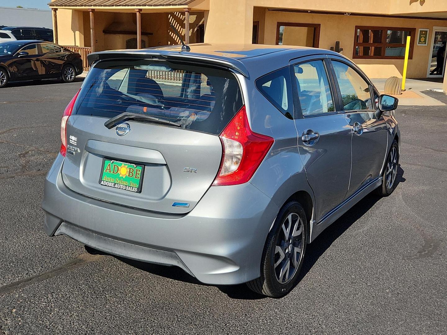 2015 Magnetic Gray Metallic /Charcoal Nissan Versa Note SR (3N1CE2CP0FL) with an Engine: 1.6L DOHC 16-Valve 4-Cylinder engine, located at 4711 Ave Q, Lubbock, TX, 79412, (806) 687-2362, 33.551304, -101.855293 - Photo#3