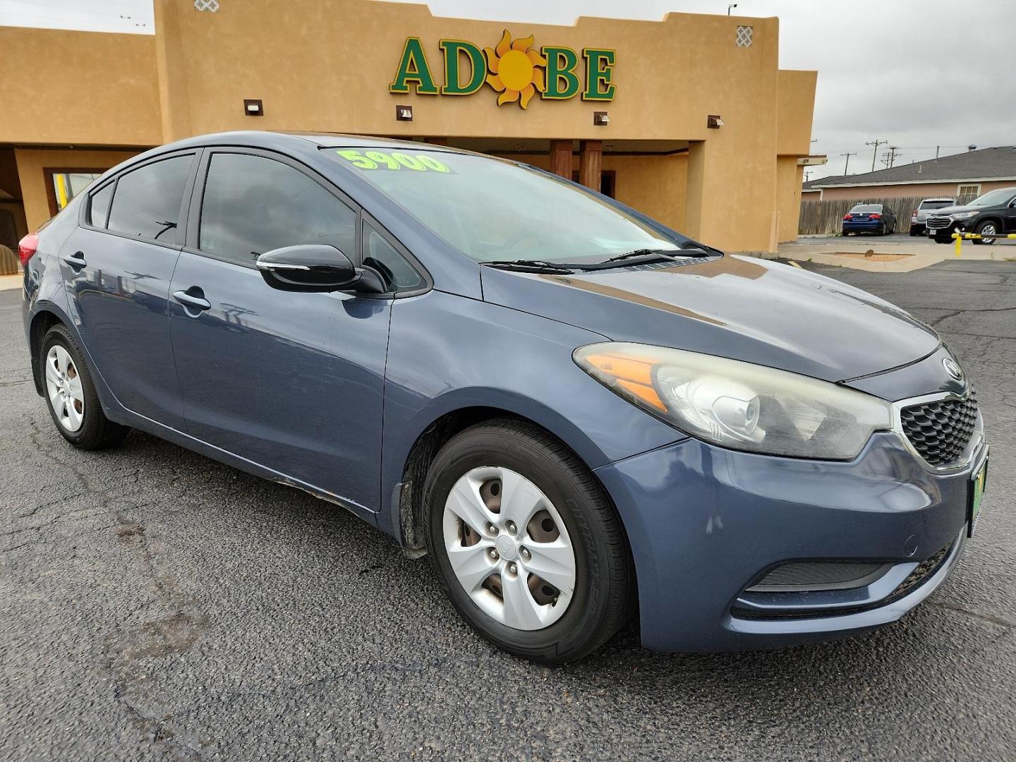 2015 Graphite Steel /Black Kia Forte LX (KNAFX4A63F5) with an Engine: 1.8L I4 DOHC D-CVVT engine, located at 4711 Ave Q, Lubbock, TX, 79412, (806) 687-2362, 33.551304, -101.855293 - Photo#5