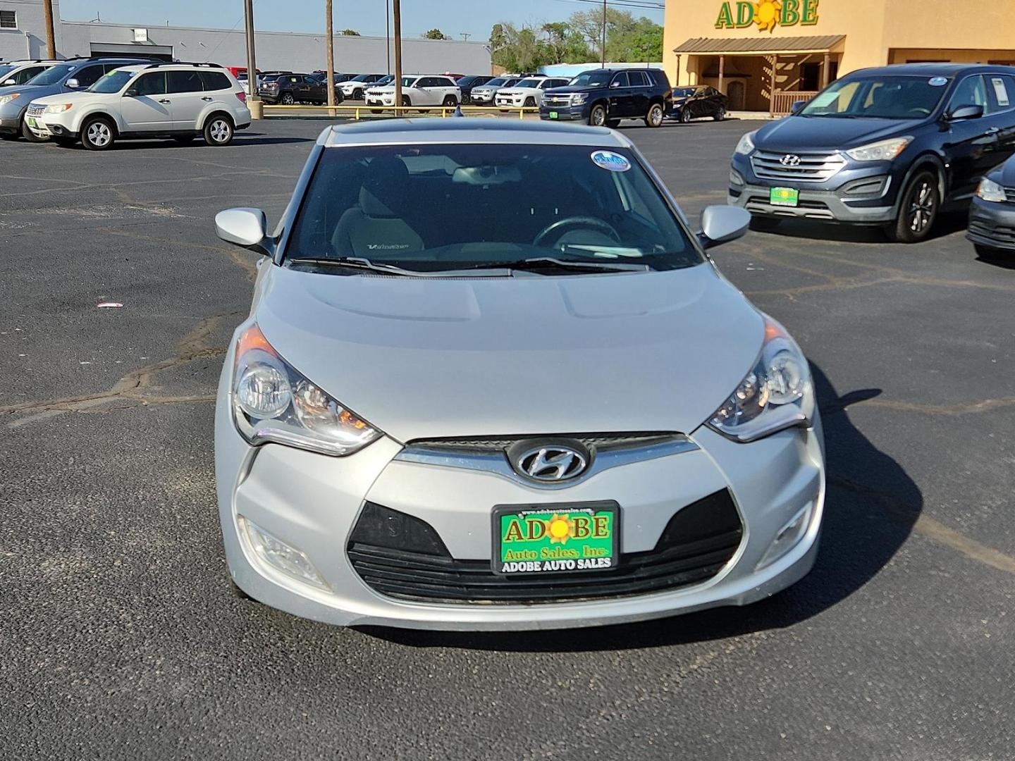 2017 Ironman Silver /Black, premium cloth Hyundai Veloster Value Edition (KMHTC6ADXHU) with an Engine: 1.6L 4-Cylinder GDI DOHC engine, located at 4711 Ave Q, Lubbock, TX, 79412, (806) 687-2362, 33.551304, -101.855293 - Photo#7