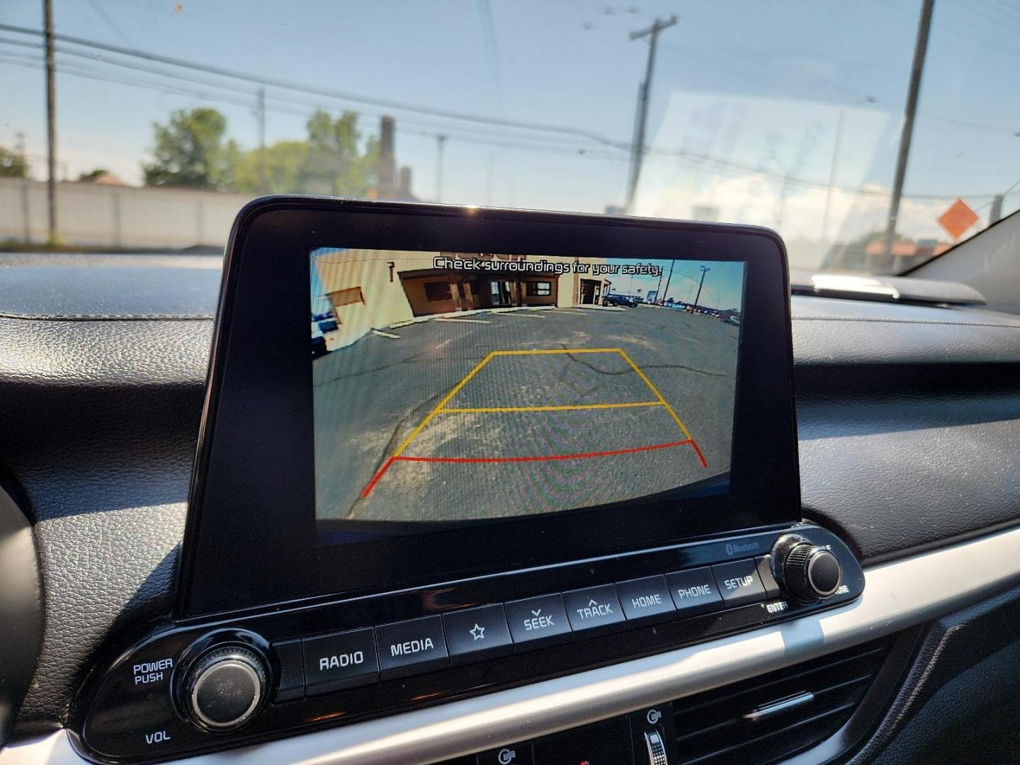 2019 Gravity Grey /Black, cloth Kia Forte LXS (3KPF24AD9KE) with an Engine: 2.0L I4 DOHC D-CVVT MPI engine, located at 4711 Ave Q, Lubbock, TX, 79412, (806) 687-2362, 33.551304, -101.855293 - Photo#13