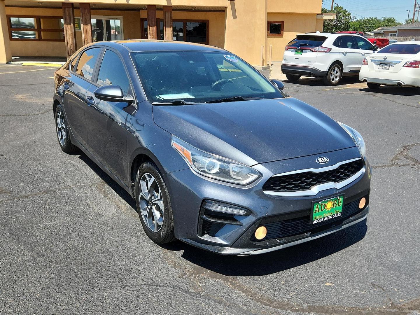 2019 Gravity Grey /Black, cloth Kia Forte LXS (3KPF24AD9KE) with an Engine: 2.0L I4 DOHC D-CVVT MPI engine, located at 4711 Ave Q, Lubbock, TX, 79412, (806) 687-2362, 33.551304, -101.855293 - Photo#6