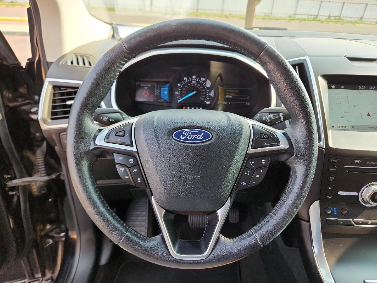 2019 Agate Black /Ceramic, premium leather Ford Edge Titanium (2FMPK3K97KB) with an ENGINE: TWIN-SCROLL 2.0L ECOBOOST engine, located at 4711 Ave Q, Lubbock, TX, 79412, (806) 687-2362, 33.551304, -101.855293 - Photo#18