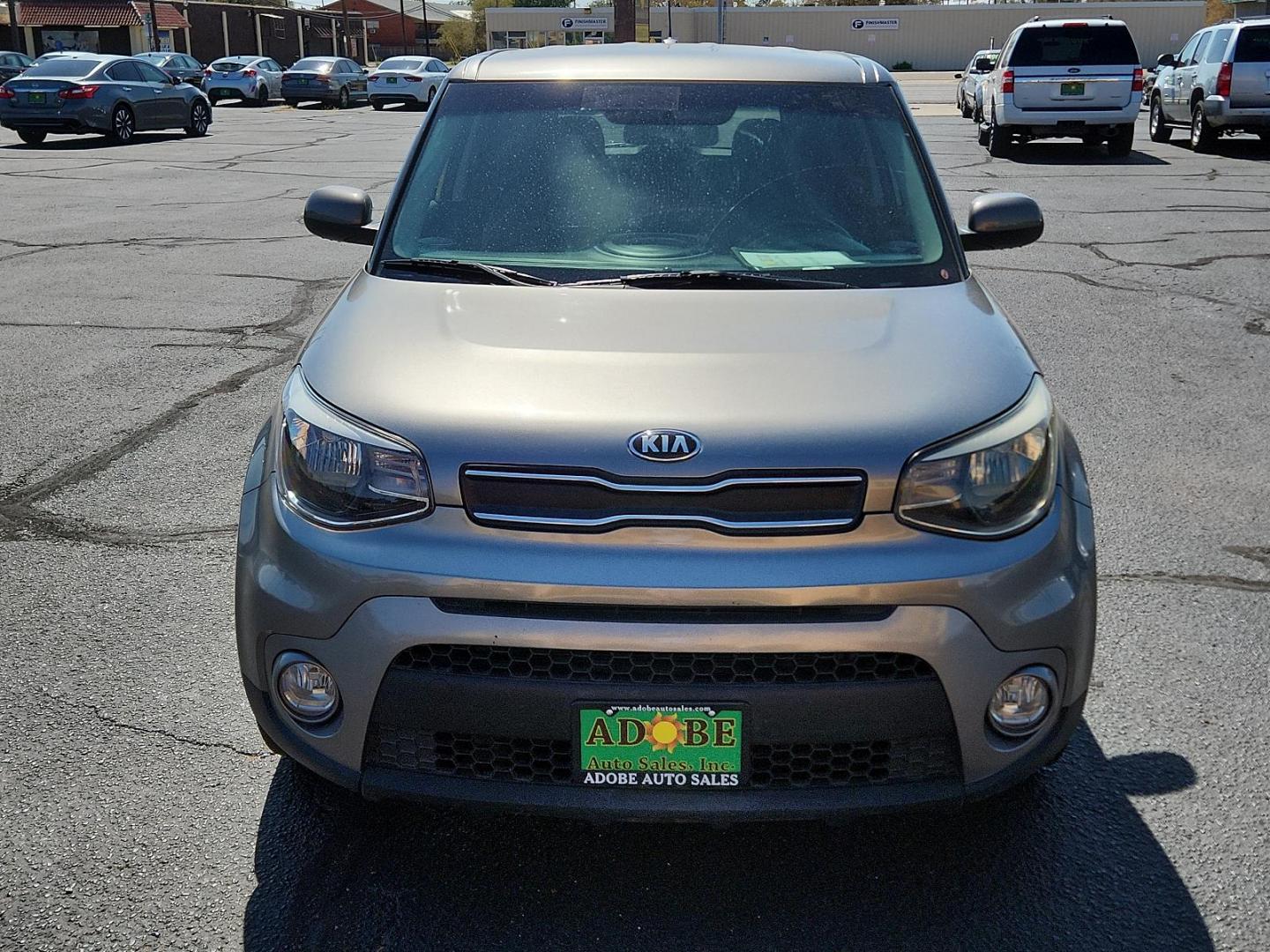 2019 Titanium Gray /Black, cloth Kia Soul + (KNDJP3A56K7) with an Engine: 2.0L GDI DOHC Dual CVVT I4 engine, located at 4711 Ave Q, Lubbock, TX, 79412, (806) 687-2362, 33.551304, -101.855293 - Photo#6