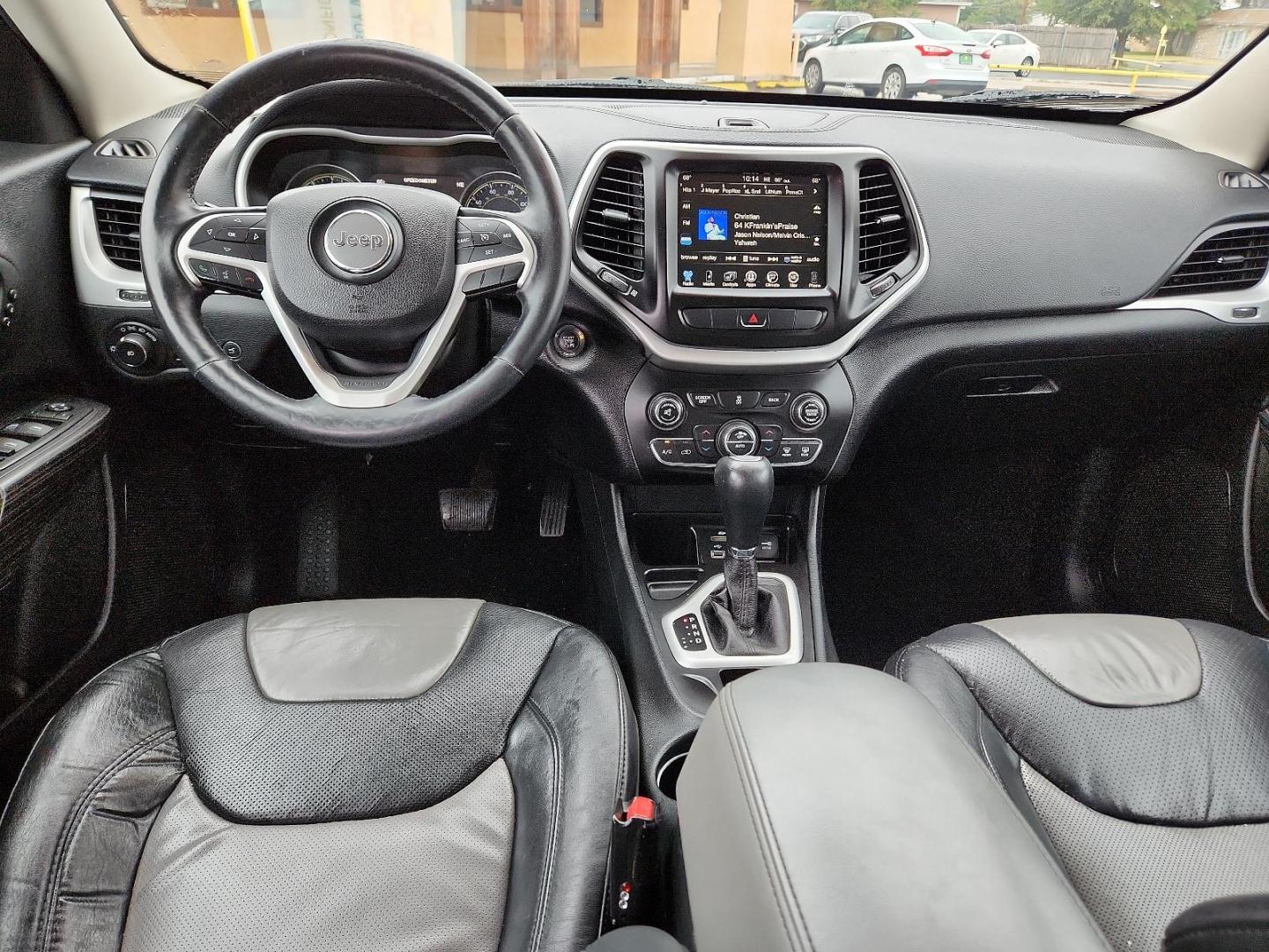 2014 Bright White Clearcoat /Black Jeep Cherokee Limited (1C4PJLDS6EW) with an ENGINE: 3.2L V6 24V VVT engine, located at 4711 Ave Q, Lubbock, TX, 79412, (806) 687-2362, 33.551304, -101.855293 - Photo#9