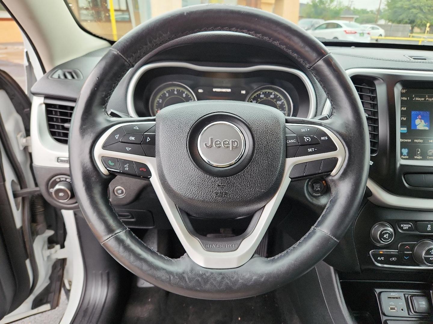 2014 Bright White Clearcoat /Black Jeep Cherokee Limited (1C4PJLDS6EW) with an ENGINE: 3.2L V6 24V VVT engine, located at 4711 Ave Q, Lubbock, TX, 79412, (806) 687-2362, 33.551304, -101.855293 - Photo#16