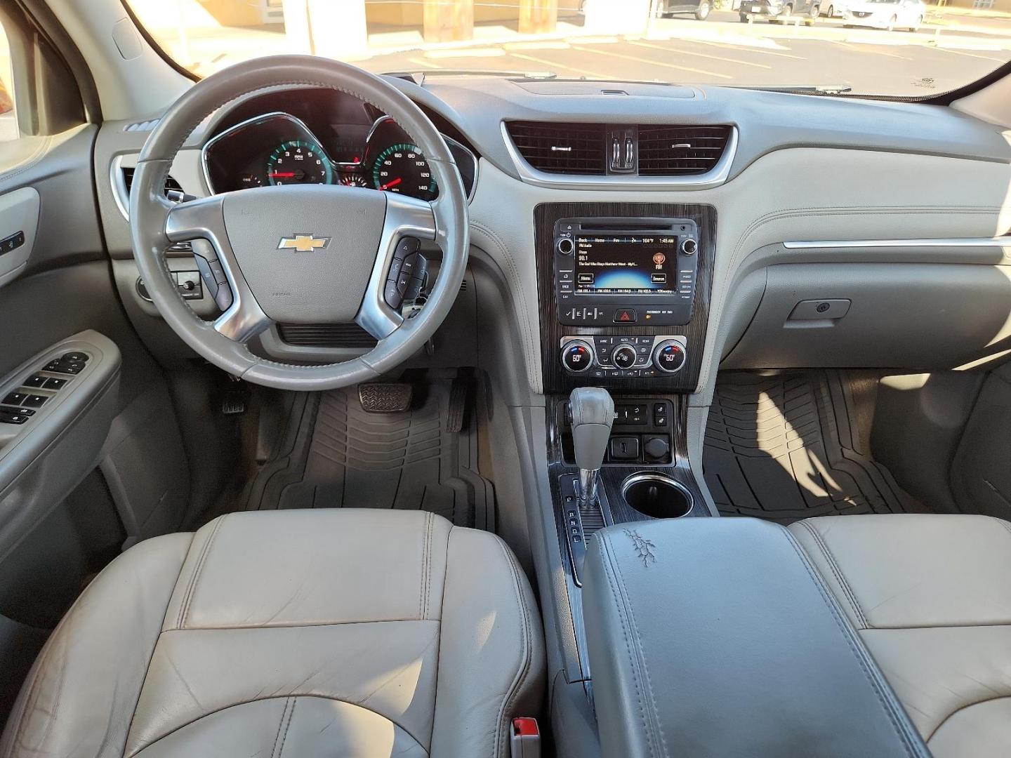 2016 Red /Gray Chevrolet Traverse LT (1GNKRHKD3GJ) with an ENGINE, 3.6L SIDI V6 engine, located at 4711 Ave Q, Lubbock, TX, 79412, (806) 687-2362, 33.551304, -101.855293 - Photo#8