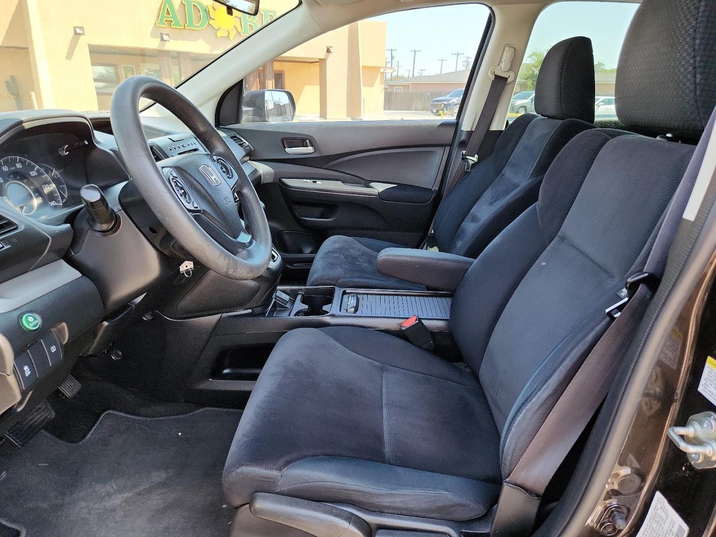 2014 Kona Coffee Metallic /Black Honda CR-V LX (2HKRM3H35EH) with an Engine: 2.4L I-4 16-Valve DOHC i-VTEC engine, located at 4711 Ave Q, Lubbock, TX, 79412, (806) 687-2362, 33.551304, -101.855293 - Photo#12