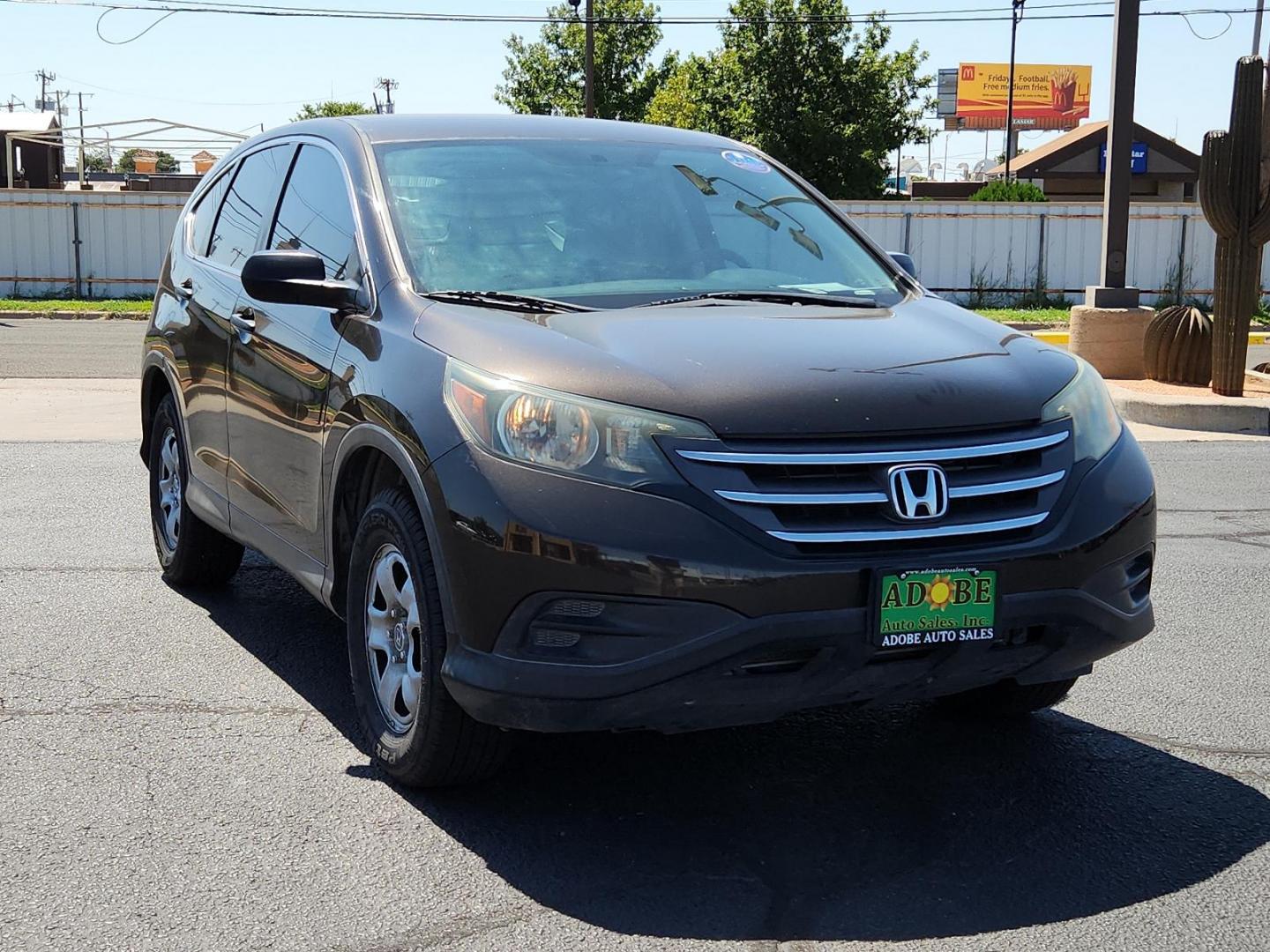 2014 Kona Coffee Metallic /Black Honda CR-V LX (2HKRM3H35EH) with an Engine: 2.4L I-4 16-Valve DOHC i-VTEC engine, located at 4711 Ave Q, Lubbock, TX, 79412, (806) 687-2362, 33.551304, -101.855293 - Photo#5