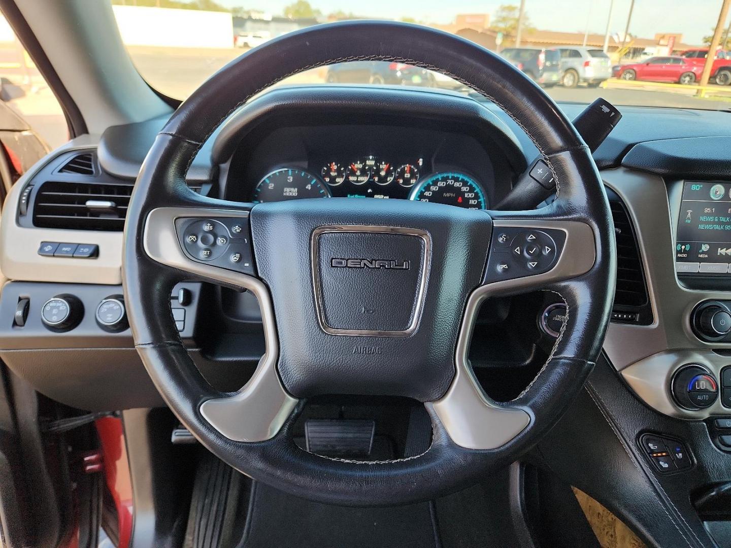 2017 Crimson Red Tintcoat /Jet Black, leather GMC Yukon Denali (1GKS2CKJ7HR) with an ENGINE, 6.2L ECOTEC3 V8 engine, located at 4711 Ave Q, Lubbock, TX, 79412, (806) 687-2362, 33.551304, -101.855293 - Photo#18