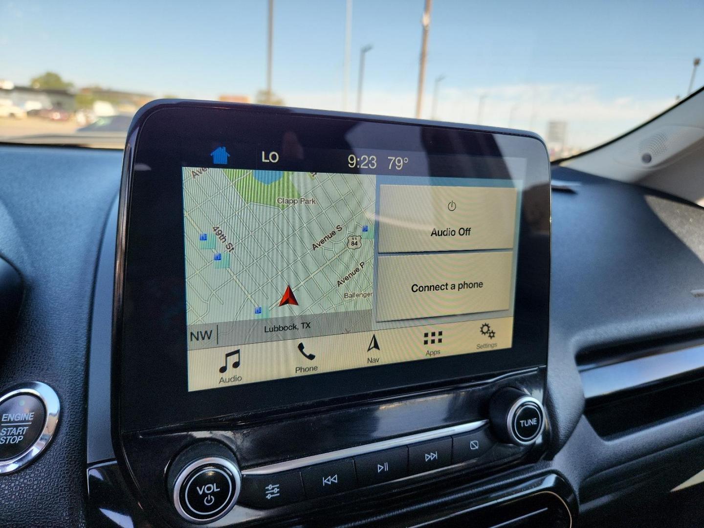 2019 Diamond White /Ebony Black, leather Ford EcoSport Titanium (MAJ3S2KE6KC) with an ENGINE: 1.0L ECOBOOST engine, located at 4711 Ave Q, Lubbock, TX, 79412, (806) 687-2362, 33.551304, -101.855293 - Photo#14