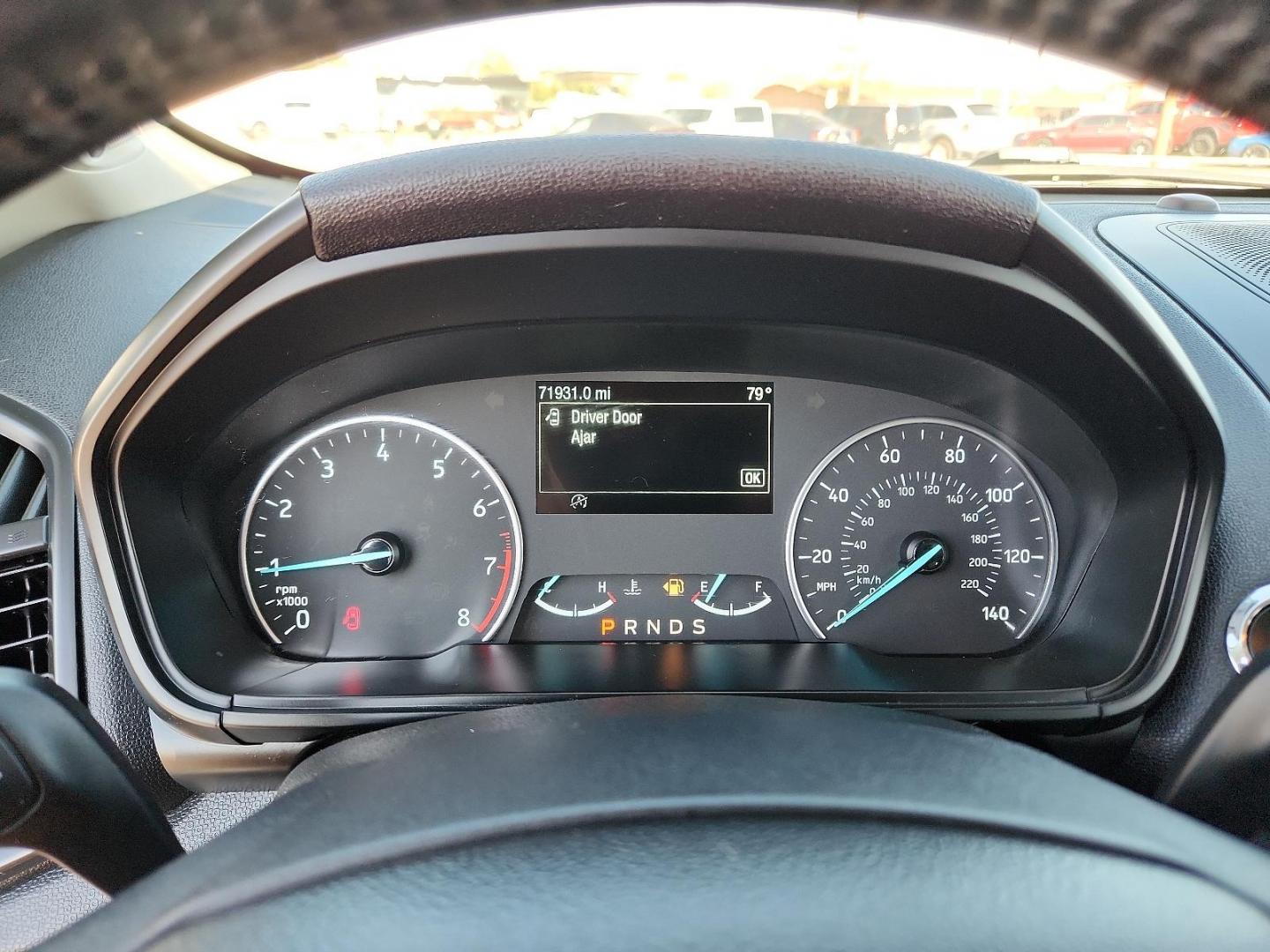 2019 Diamond White /Ebony Black, leather Ford EcoSport Titanium (MAJ3S2KE6KC) with an ENGINE: 1.0L ECOBOOST engine, located at 4711 Ave Q, Lubbock, TX, 79412, (806) 687-2362, 33.551304, -101.855293 - Photo#15