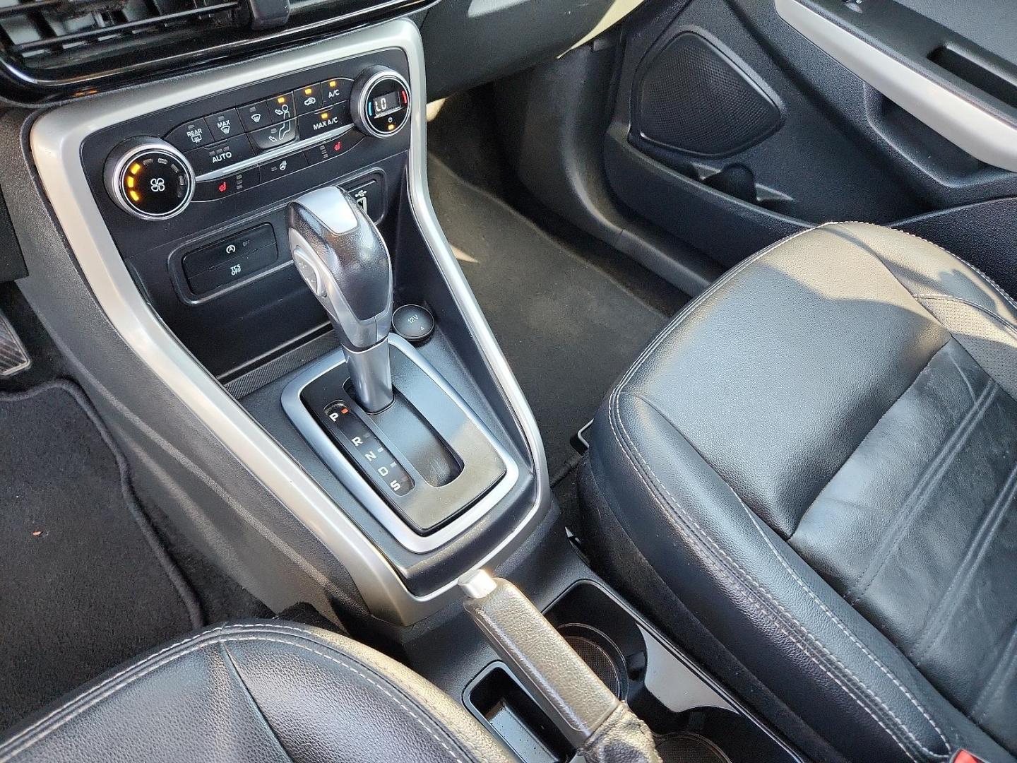 2019 Diamond White /Ebony Black, leather Ford EcoSport Titanium (MAJ3S2KE6KC) with an ENGINE: 1.0L ECOBOOST engine, located at 4711 Ave Q, Lubbock, TX, 79412, (806) 687-2362, 33.551304, -101.855293 - Photo#17