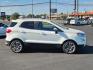 2019 Diamond White /Ebony Black, leather Ford EcoSport Titanium (MAJ3S2KE6KC) with an ENGINE: 1.0L ECOBOOST engine, located at 4711 Ave Q, Lubbock, TX, 79412, (806) 687-2362, 33.551304, -101.855293 - Photo#4