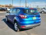 2017 Lightning Blue Metallic /Charcoal Black, cloth Ford Escape S (1FMCU0F73HU) with an 2.5L L4 DOHC 16V engine, located at 4711 Ave Q, Lubbock, TX, 79412, (806) 687-2362, 33.551304, -101.855293 - Photo#2