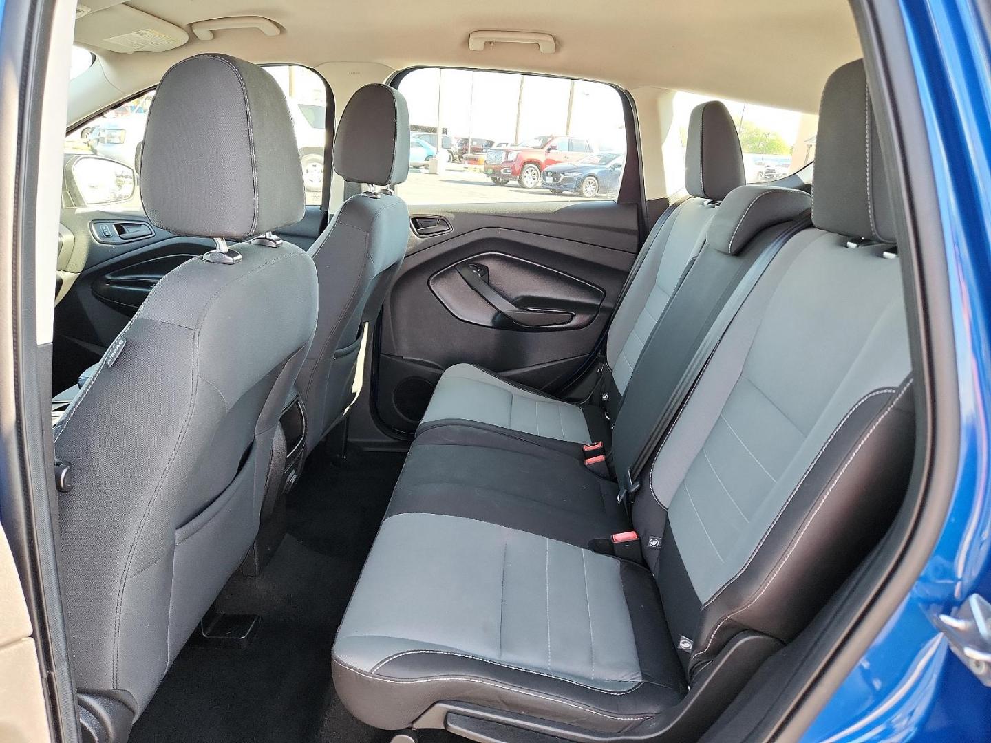 2017 Lightning Blue Metallic /Charcoal Black, cloth Ford Escape S (1FMCU0F73HU) with an 2.5L L4 DOHC 16V engine, located at 4711 Ave Q, Lubbock, TX, 79412, (806) 687-2362, 33.551304, -101.855293 - Photo#8