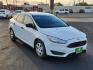 2017 Oxford White - YZ /Charcoal Black - YW Ford Focus S (1FADP3E20HL) with an ENGINE: 2.0L I-4 GDI TI-VCT FLEX FUEL engine, located at 4711 Ave Q, Lubbock, TX, 79412, (806) 687-2362, 33.551304, -101.855293 - Photo#1