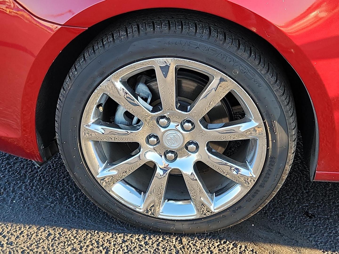 2014 Crystal Red Tintcoat Buick LaCrosse Leather (1G4GB5G36EF) with an ENGINE, 3.6L SIDI DOHC V6 VVT engine, located at 4711 Ave Q, Lubbock, TX, 79412, (806) 687-2362, 33.551304, -101.855293 - Photo#6