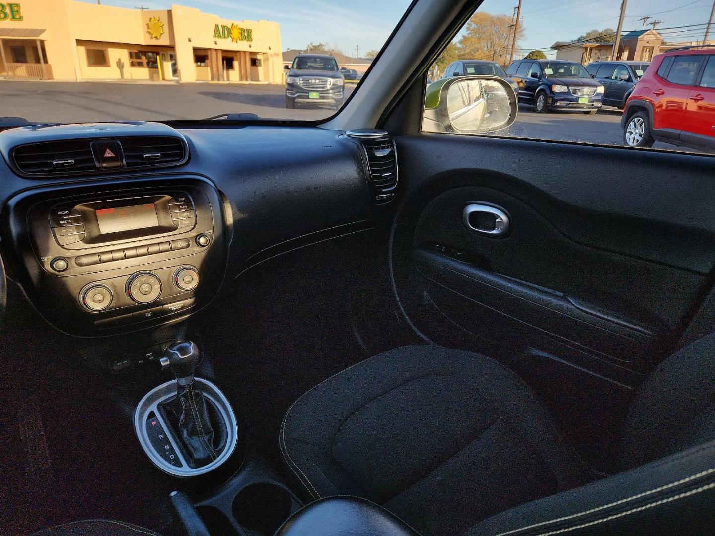 2015 Alien II - AE3 /Black - EQ Kia Soul + (KNDJP3A51F7) with an 2.0L L4 DOHC 16V engine, located at 4711 Ave Q, Lubbock, TX, 79412, (806) 687-2362, 33.551304, -101.855293 - Photo#10