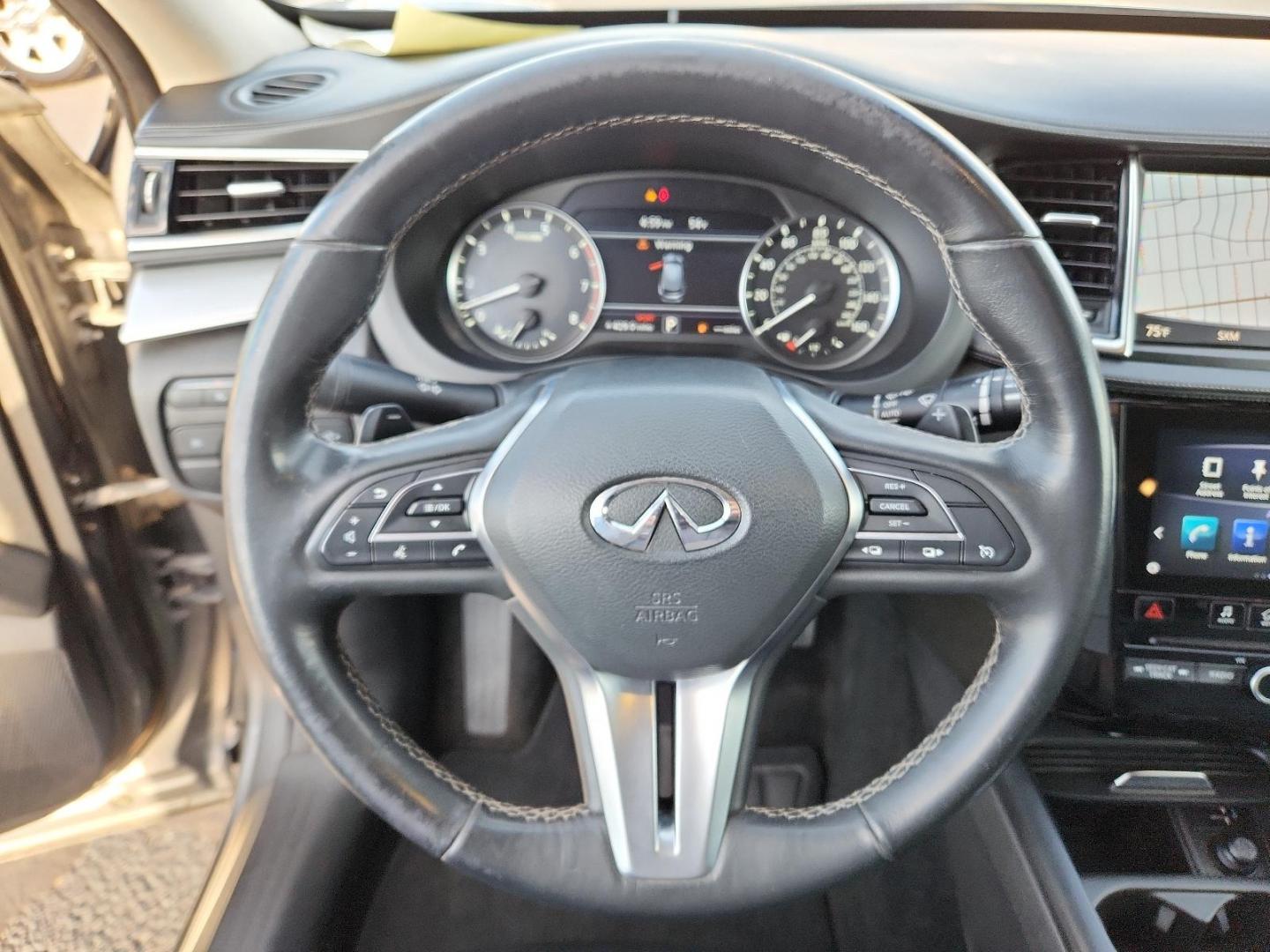 2019 GRAY INFINITI QX50 ESSENTIAL (3PCAJ5M10KF) with an Engine: 2.0L VC-Turbo I4 engine, located at 4711 Ave Q, Lubbock, TX, 79412, (806) 687-2362, 33.551304, -101.855293 - Photo#16