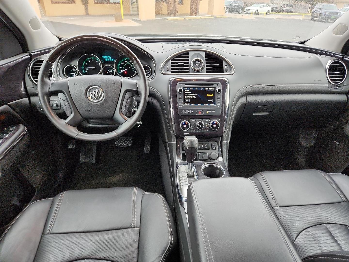 2017 SILVER Buick Enclave Leather (5GAKRBKD2HJ) with an ENGINE, 3.6L VARIABLE VALVE TIMING V6 WITH SIDI (SPARK IGNITION DIRECT INJECTION), DOHC engine, located at 4711 Ave Q, Lubbock, TX, 79412, (806) 687-2362, 33.551304, -101.855293 - Photo#9